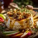 Apple Butter Baked Brie - featured image