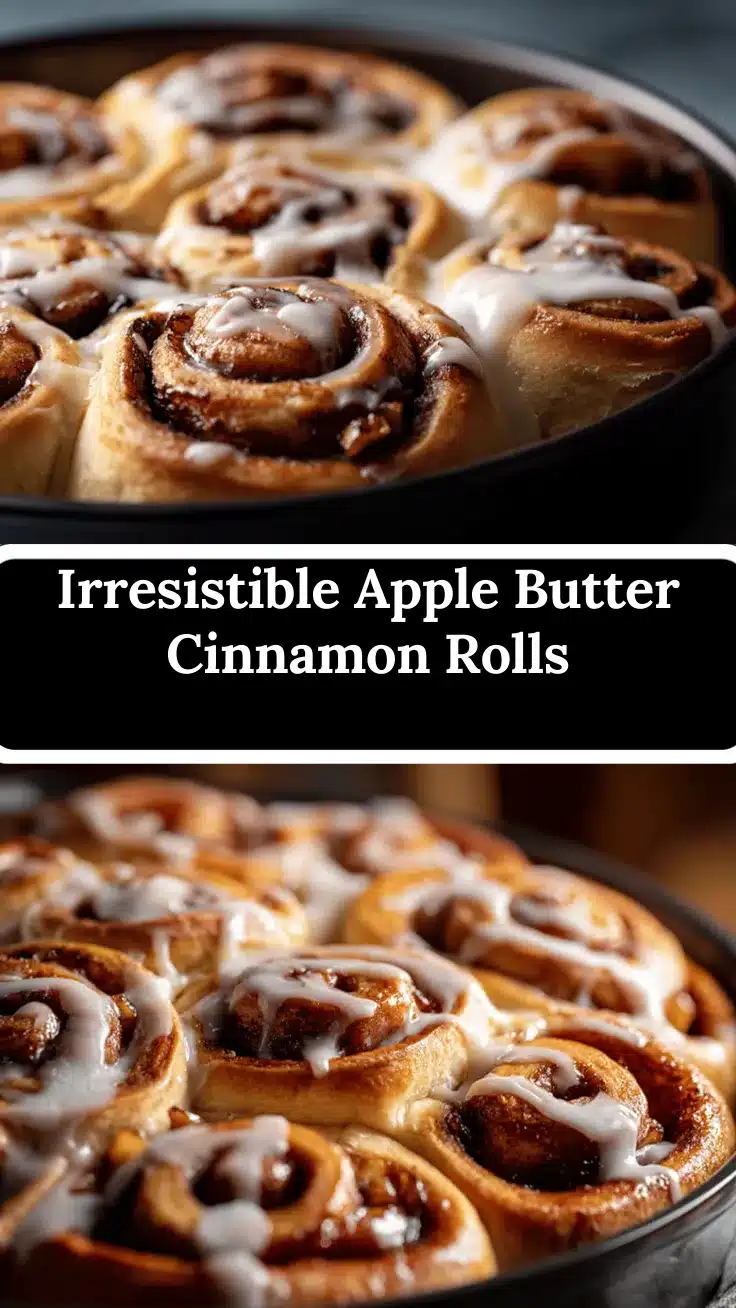apple butter cinnamon rolls recipe