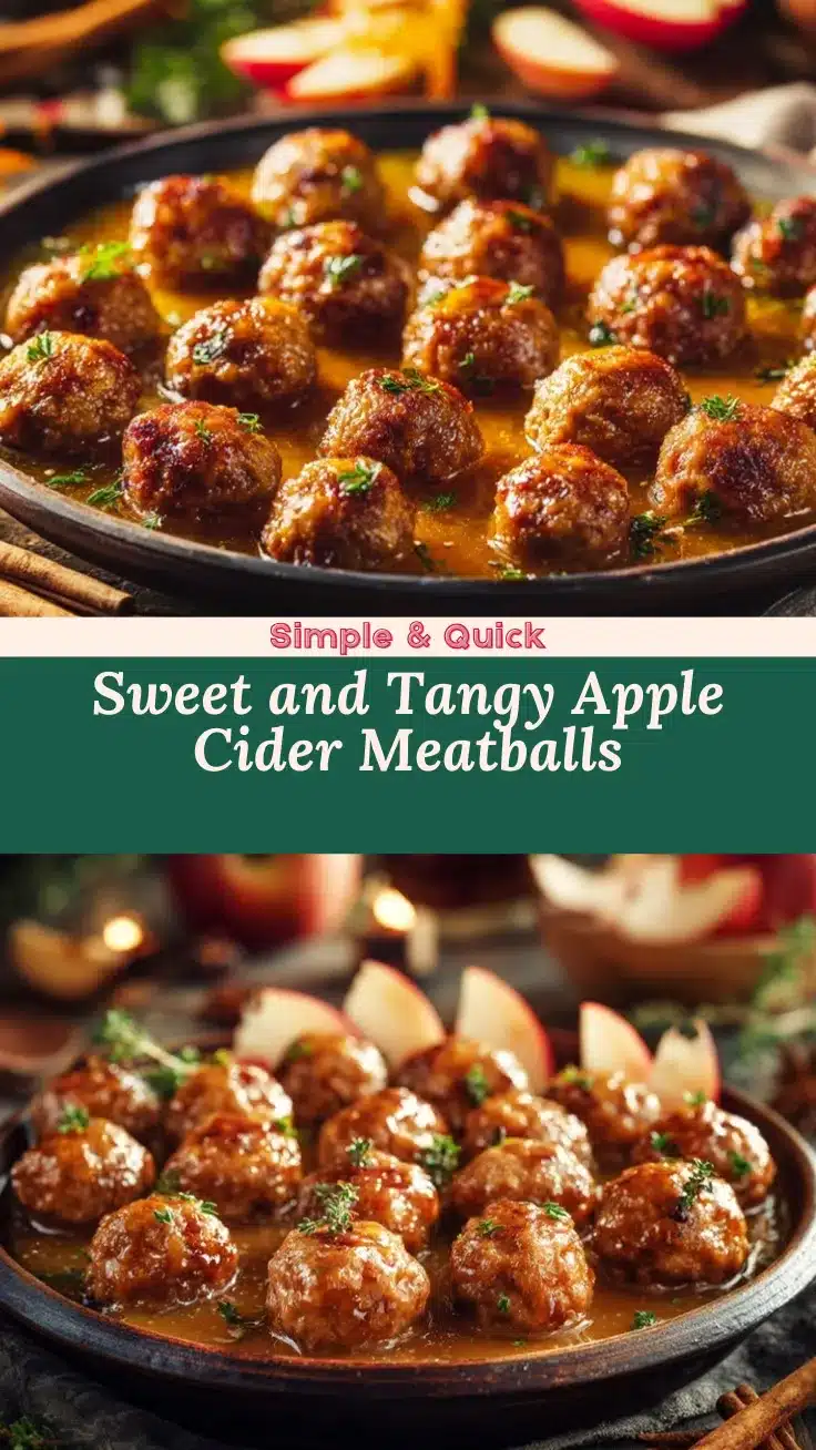 Apple Cider Cocktail Meatballs recipe