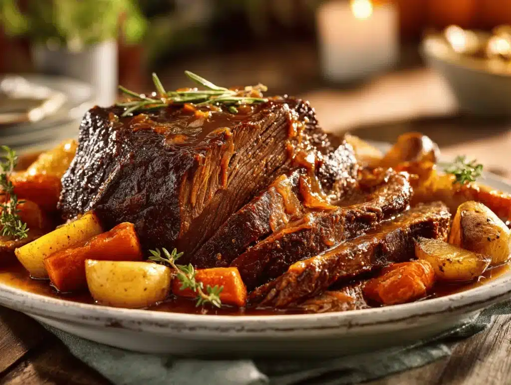apple cider pot roast - featured image