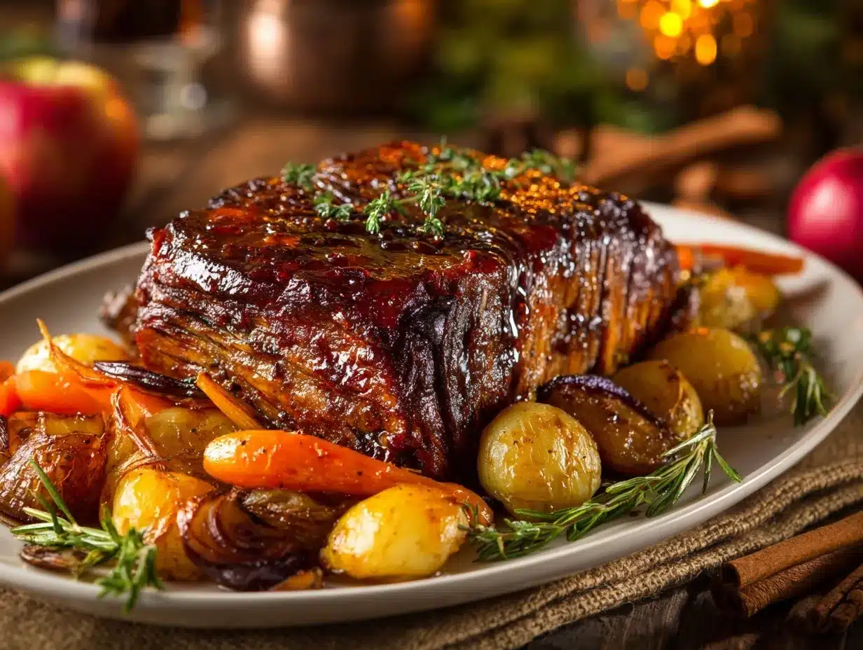 Apple Cider Pot Roast preparation steps