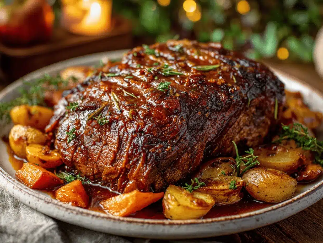 apple cider pot roast preparation steps