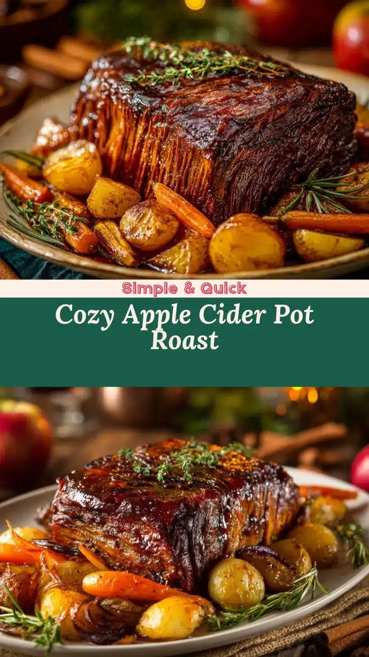 Apple Cider Pot Roast recipe