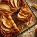 brown butter apple cake - featured image