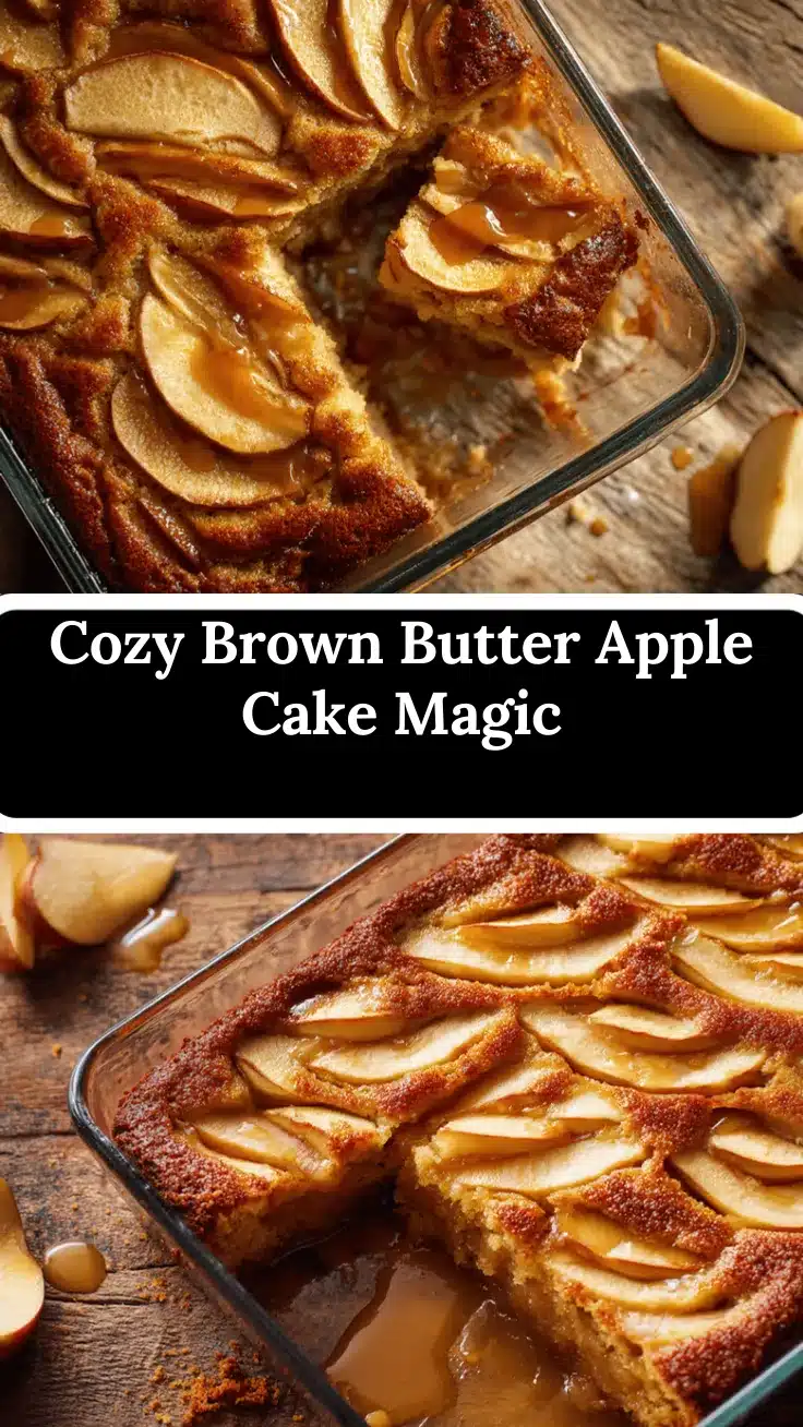 brown butter apple cake recipe