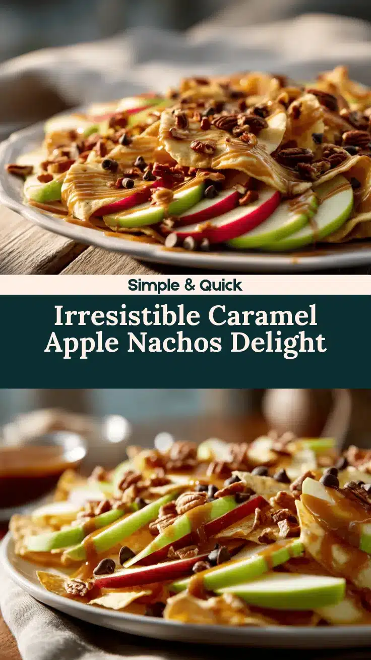 caramel apple nachos recipe