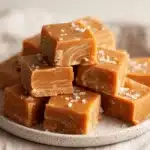 caramel pumpkin fudge - featured image