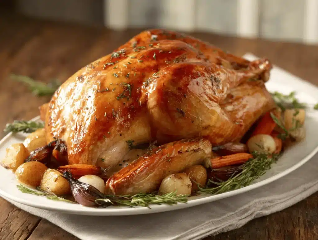 classic Thanksgiving roast turkey - featured image