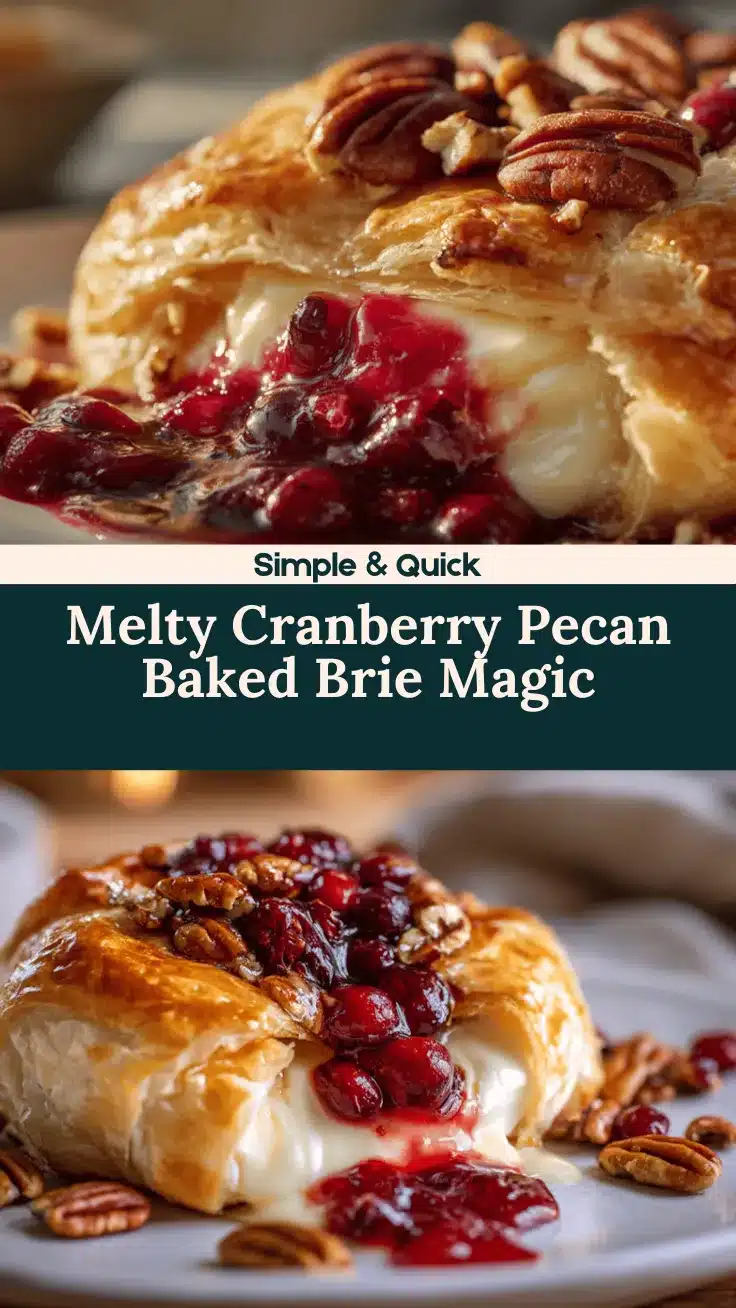 cranberry pecan baked brie recipe