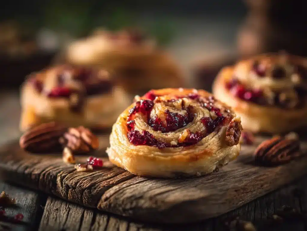 Cranberry Pecan Pinwheels - featured image