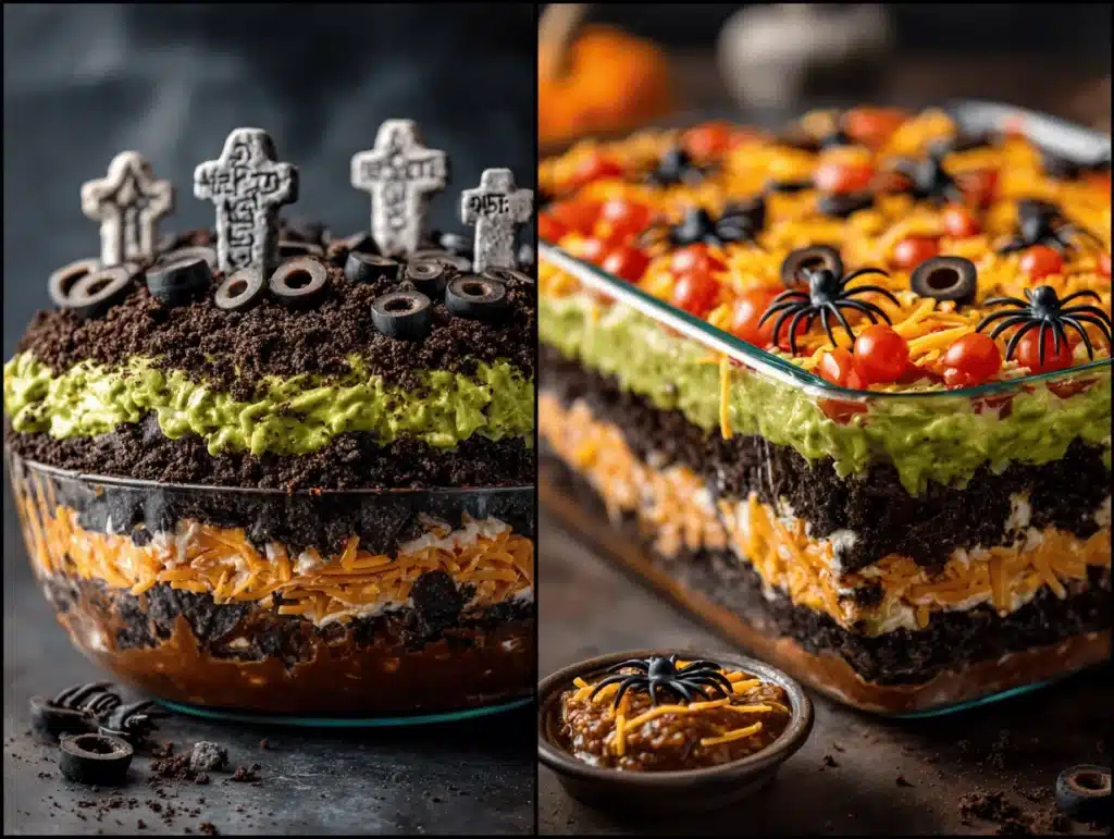 dirt seven-layer dip - featured image