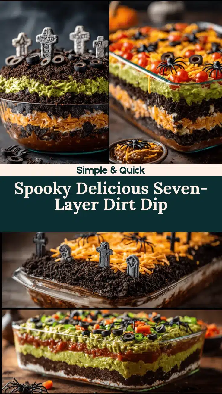 dirt seven-layer dip recipe