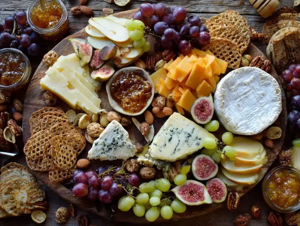 Fall Harvest Cheese Board - featured image