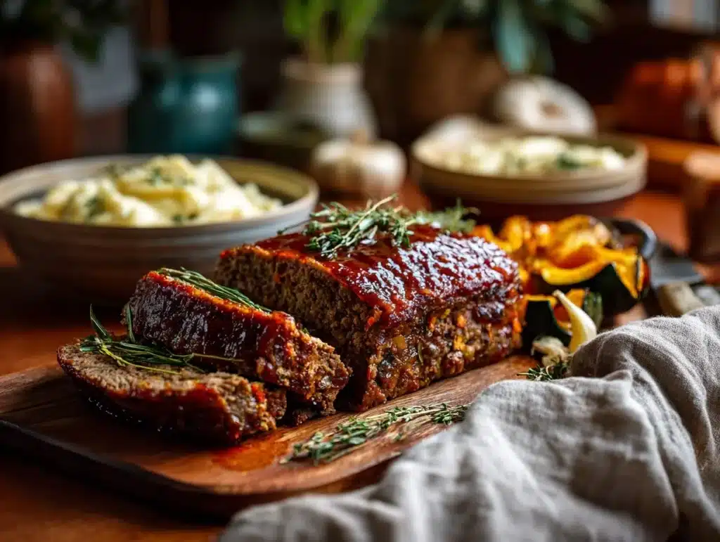Fall Harvest Meatloaf - featured image