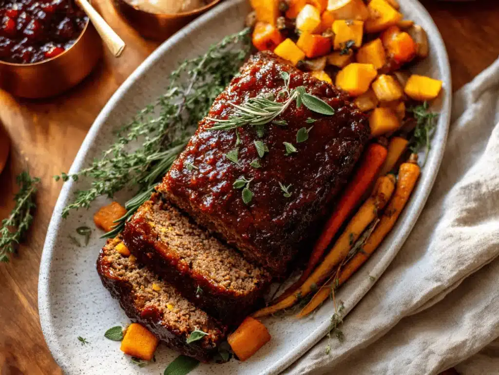 Fall Harvest Meatloaf - featured image