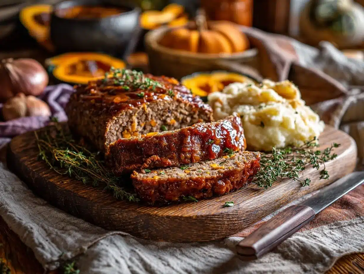 Fall Harvest Meatloaf preparation steps