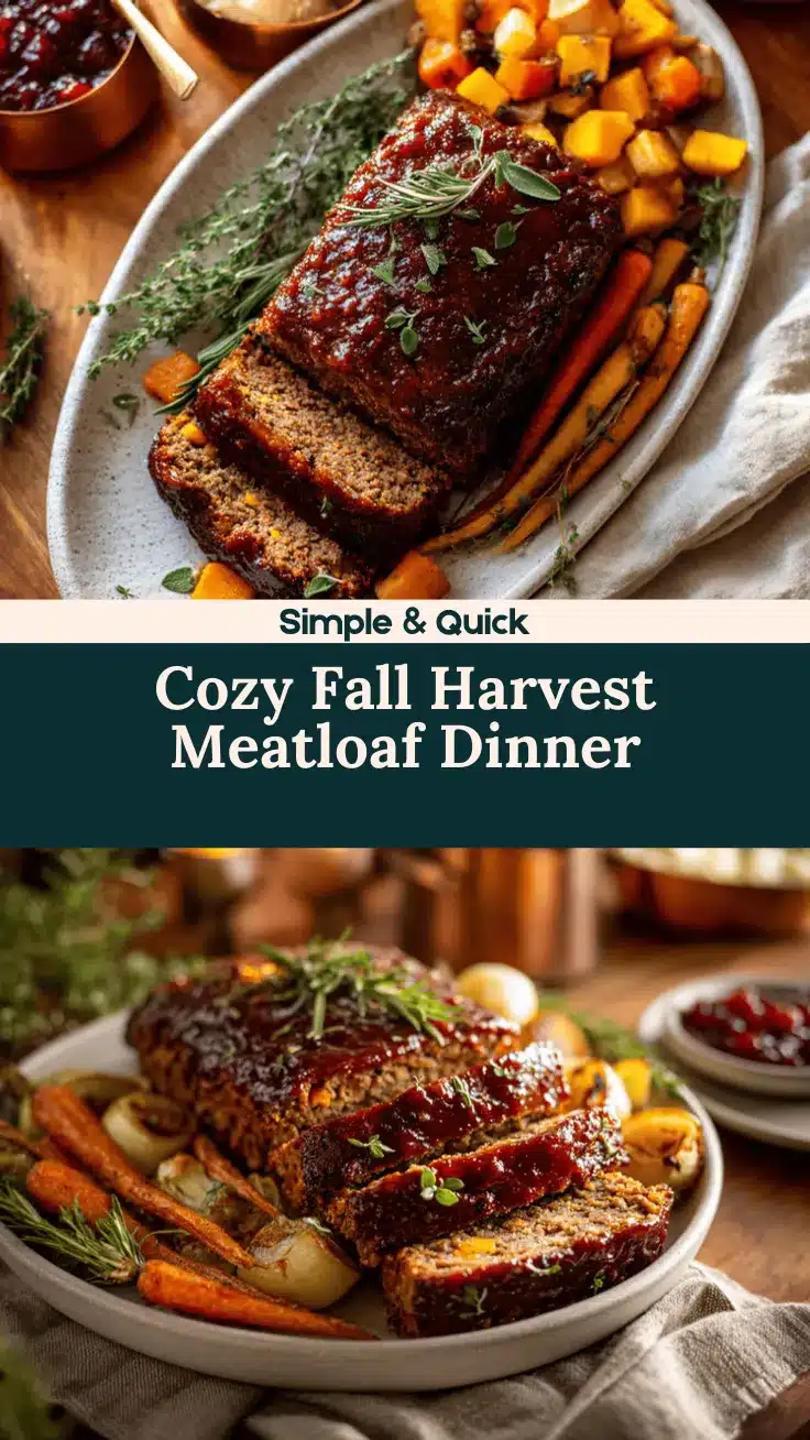 Fall Harvest Meatloaf recipe