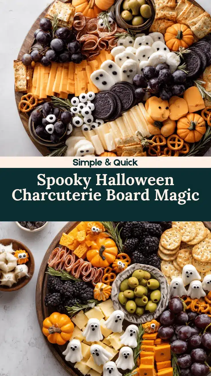 Halloween charcuterie board recipe