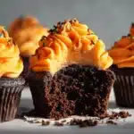 Halloween chocolate cupcakes - featured image