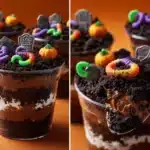 Halloween Dirt Cake Cups - featured image