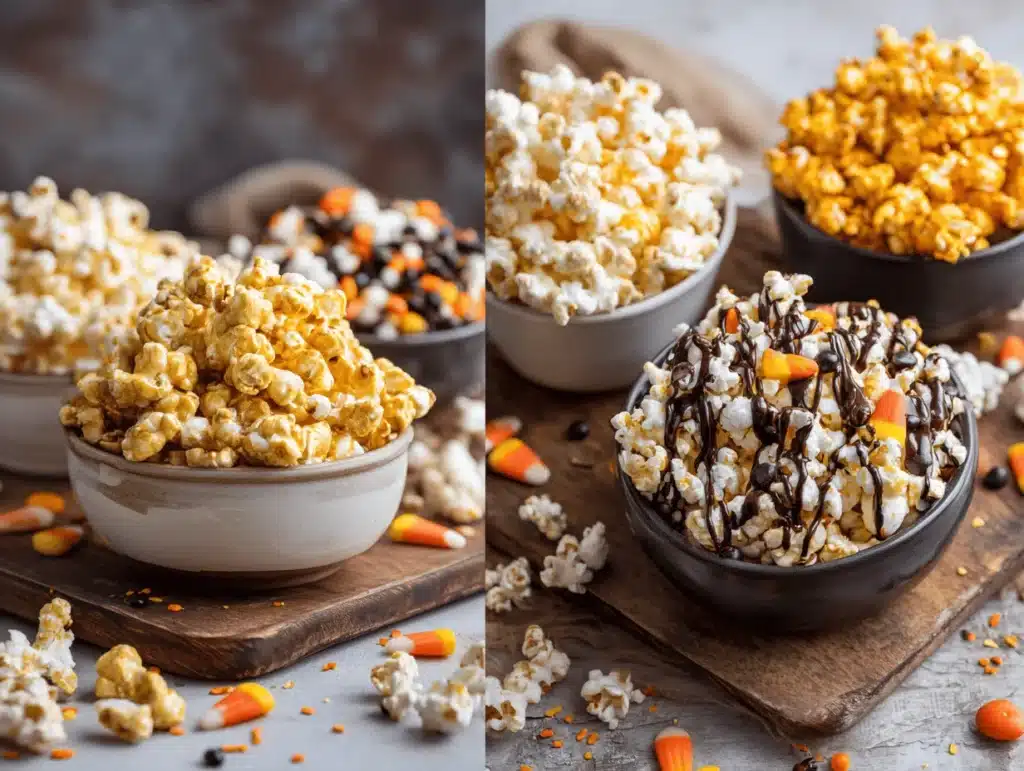 Halloween popcorn bar - featured image
