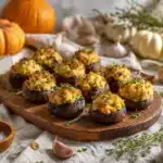 Harvest Stuffed Mushrooms - featured image