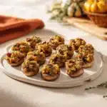 harvest stuffed mushrooms - featured image