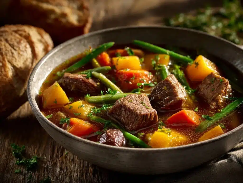 Harvest Vegetable Beef Stew - featured image