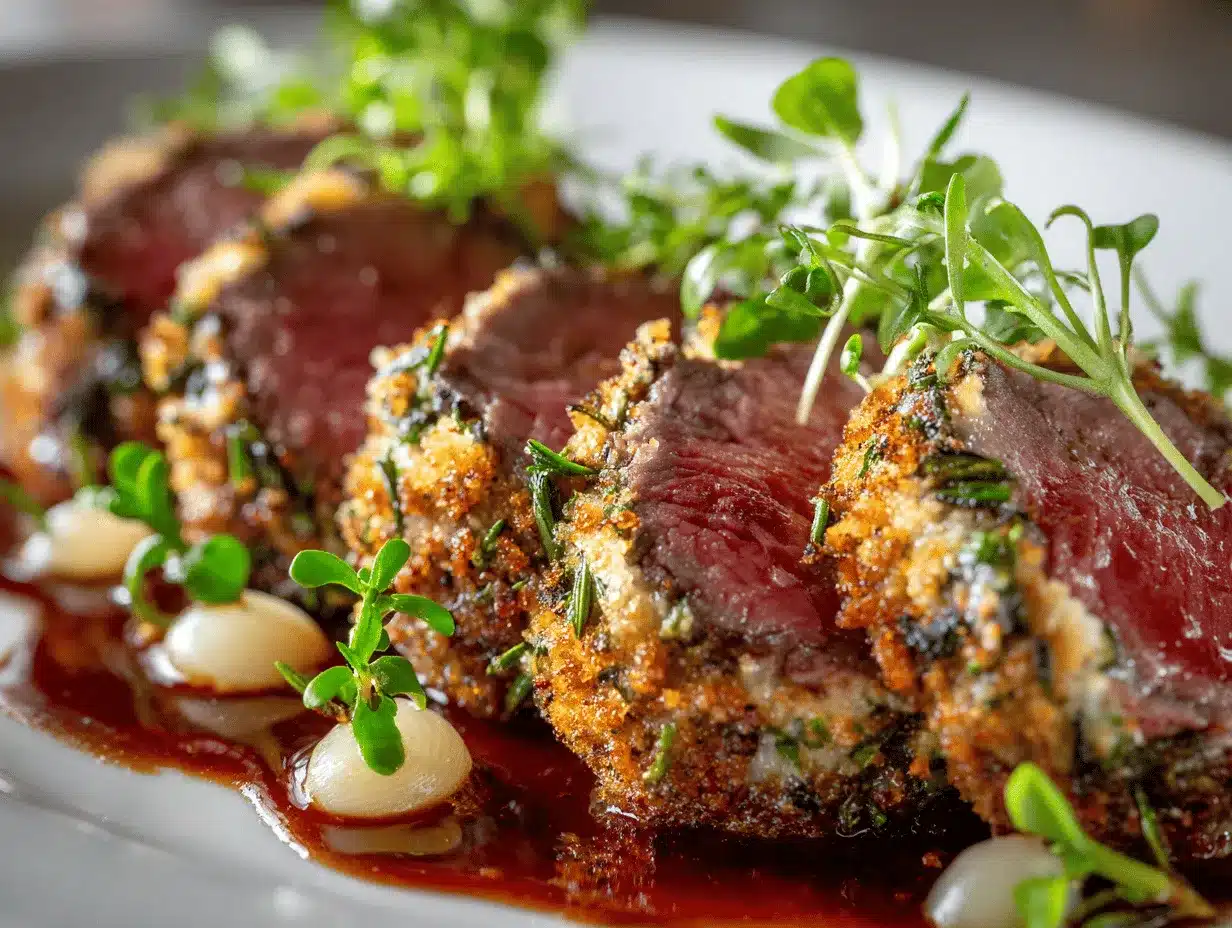 herb crusted beef tenderloin preparation steps