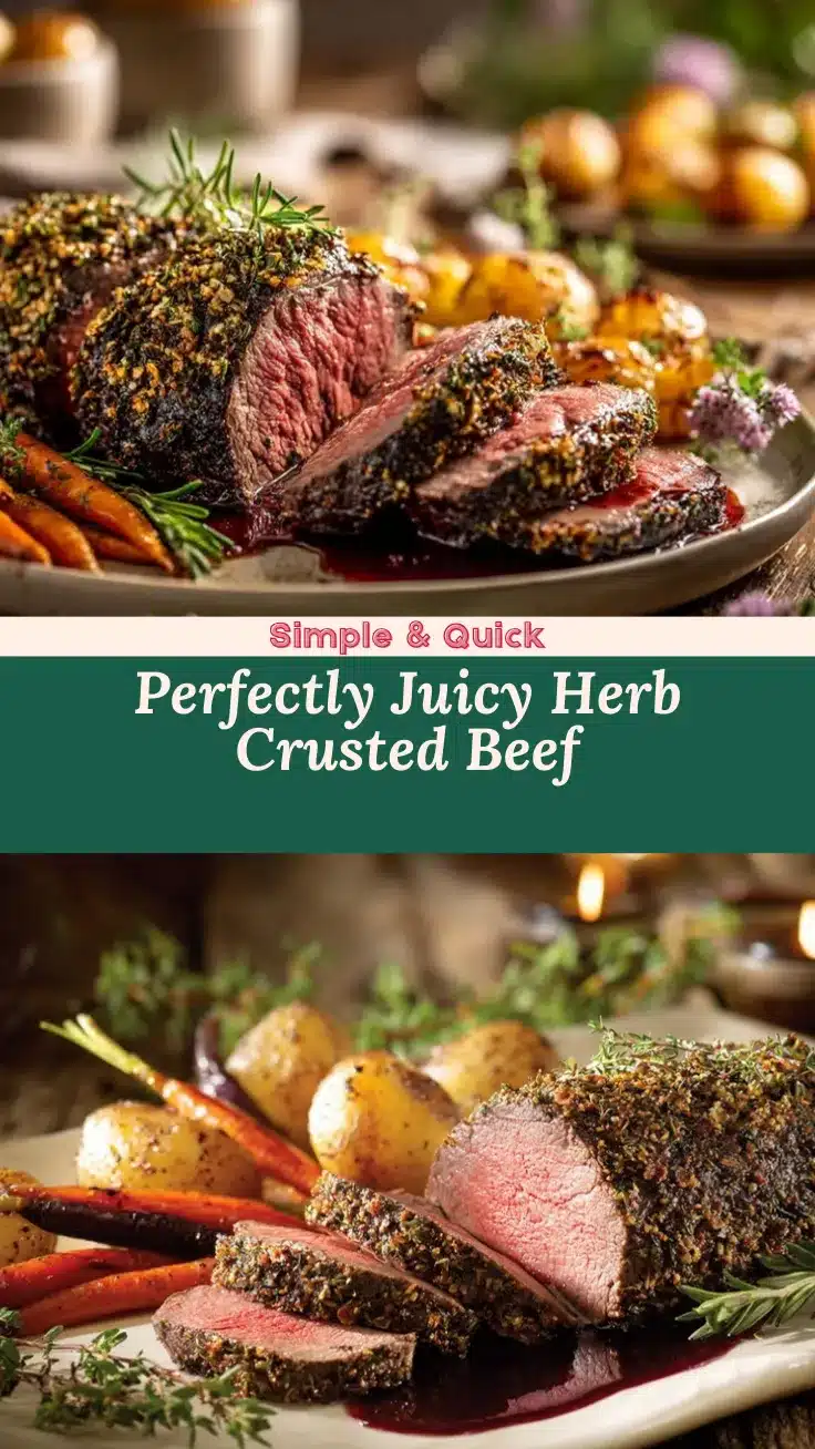 herb crusted beef tenderloin recipe