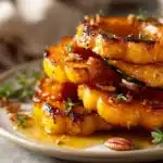 Maple Glazed Acorn Squash Rings - featured image