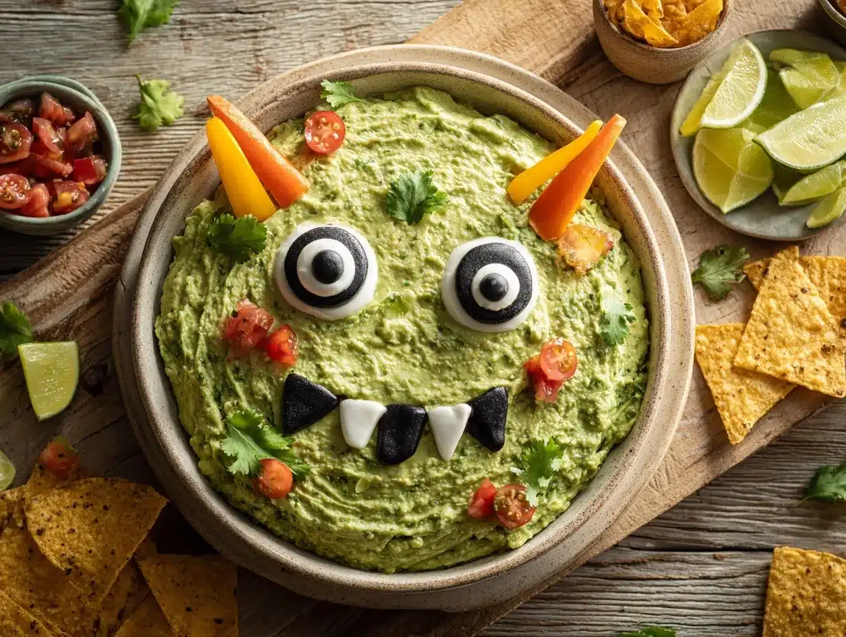 Monster Guacamole preparation steps