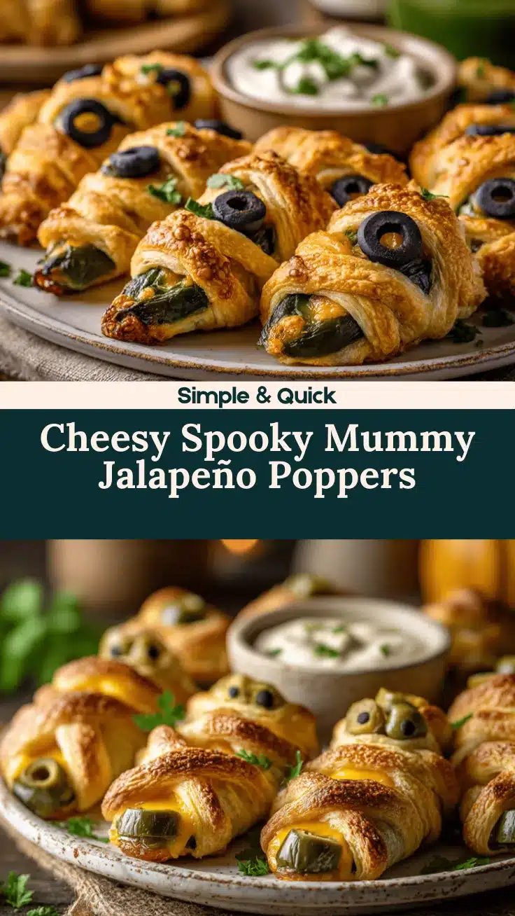 mummy jalapeño poppers recipe