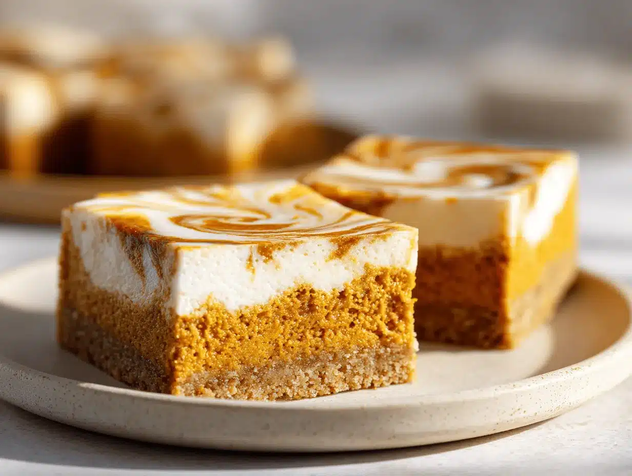 pumpkin cheesecake bars preparation steps