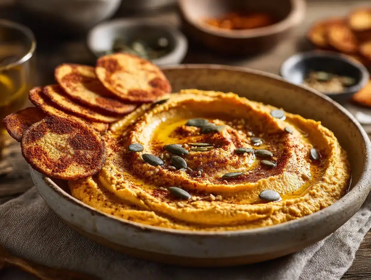 Pumpkin Hummus preparation steps