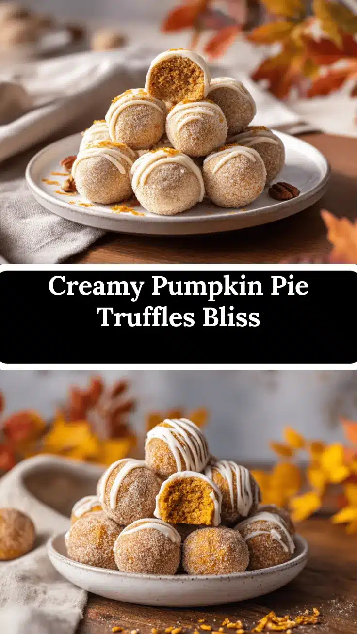 pumpkin pie truffles recipe