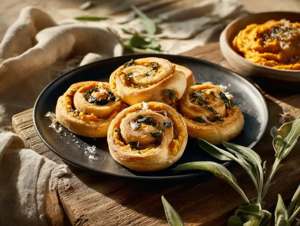 Pumpkin Sage Pinwheels - featured image