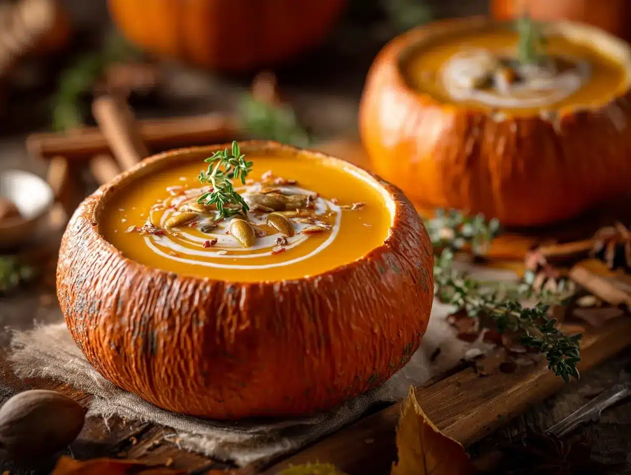 Pumpkin Soup preparation steps