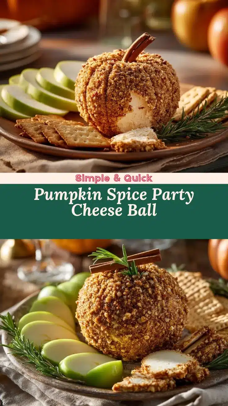 pumpkin spice cheese ball recipe