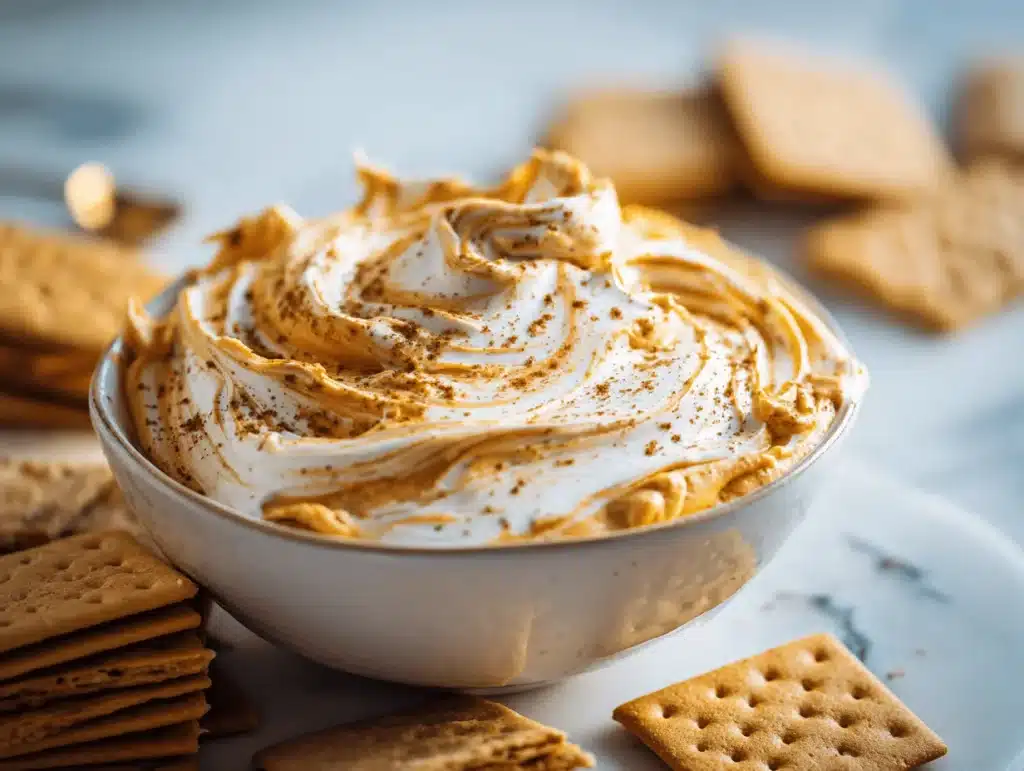 pumpkin spice dip - featured image