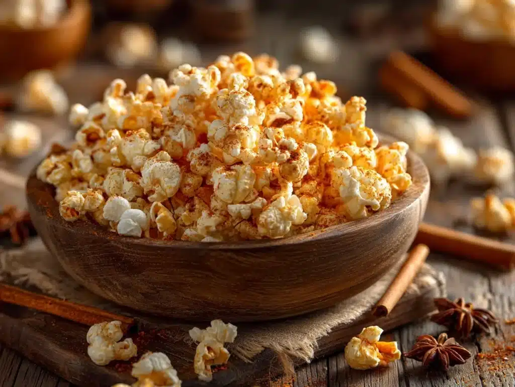 Pumpkin Spice Popcorn - featured image