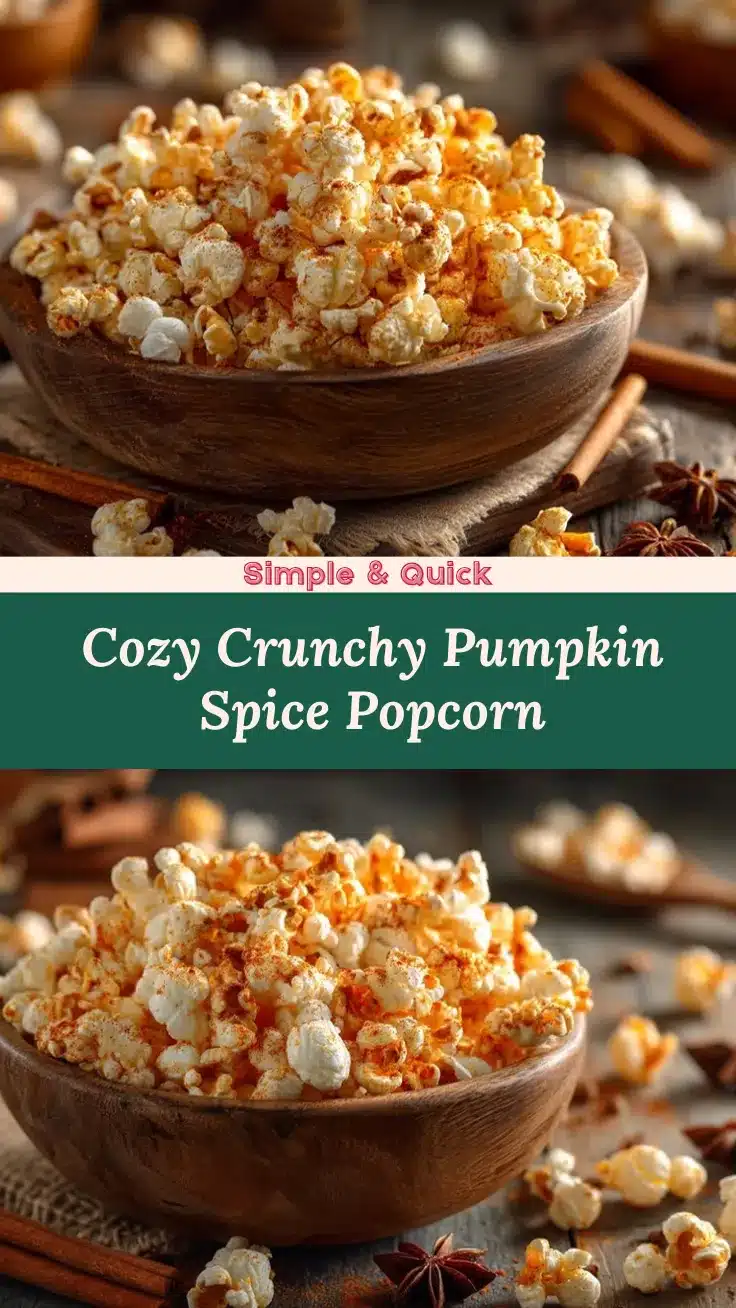 Pumpkin Spice Popcorn recipe