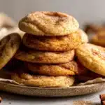 pumpkin spice snickerdoodles - featured image