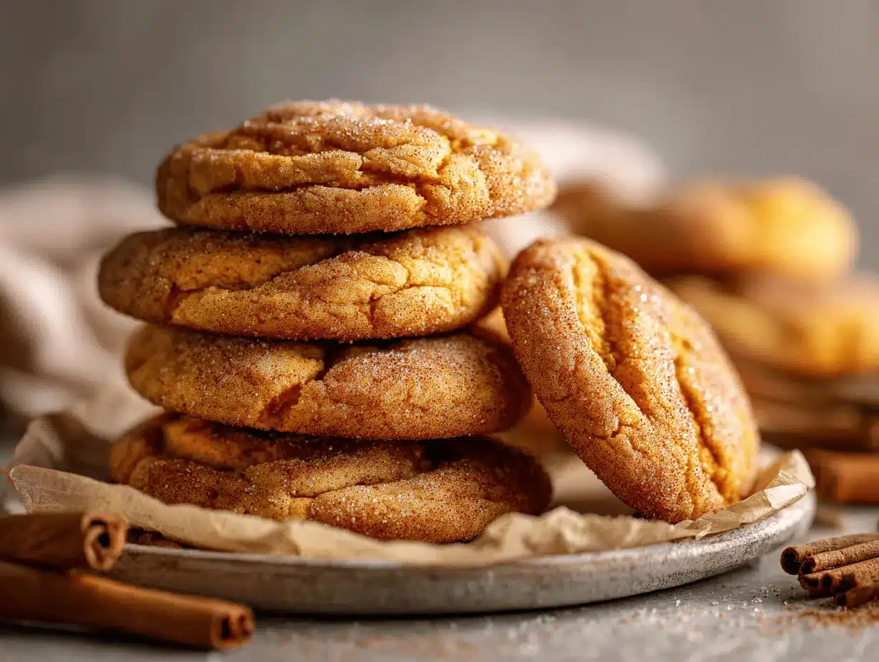 pumpkin spice snickerdoodles preparation steps