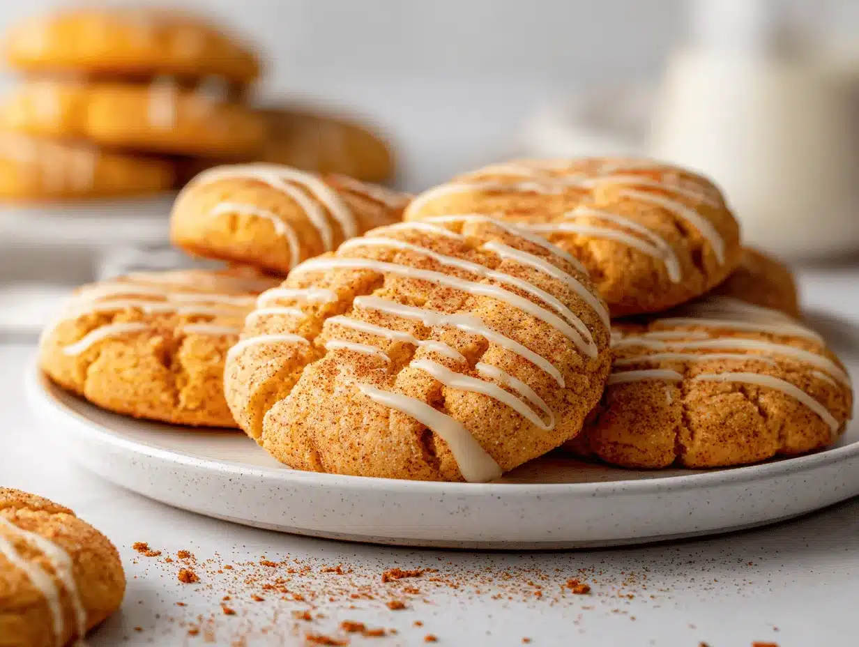 pumpkin spice sugar cookies preparation steps