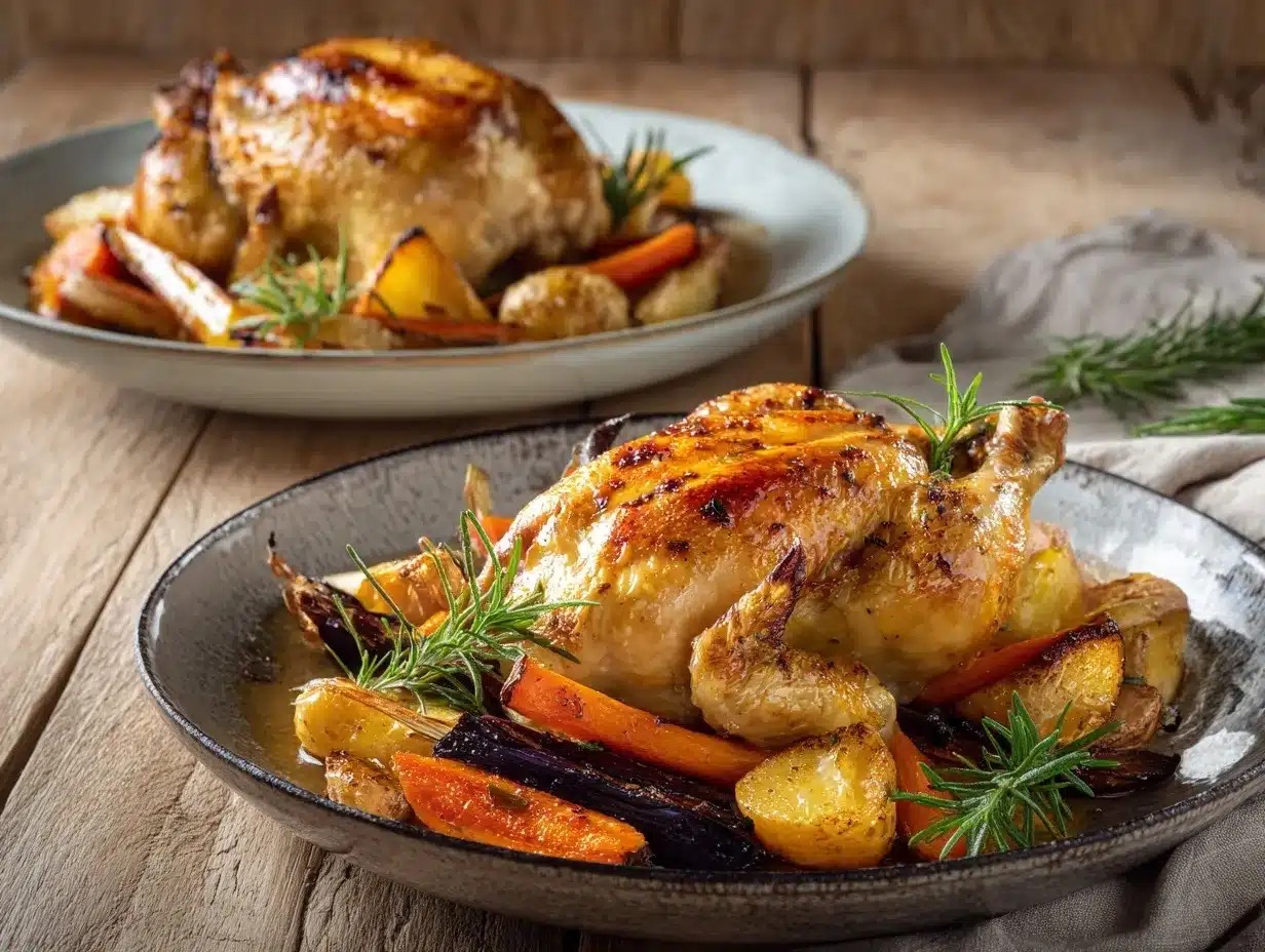 roasted chicken recipe preparation steps