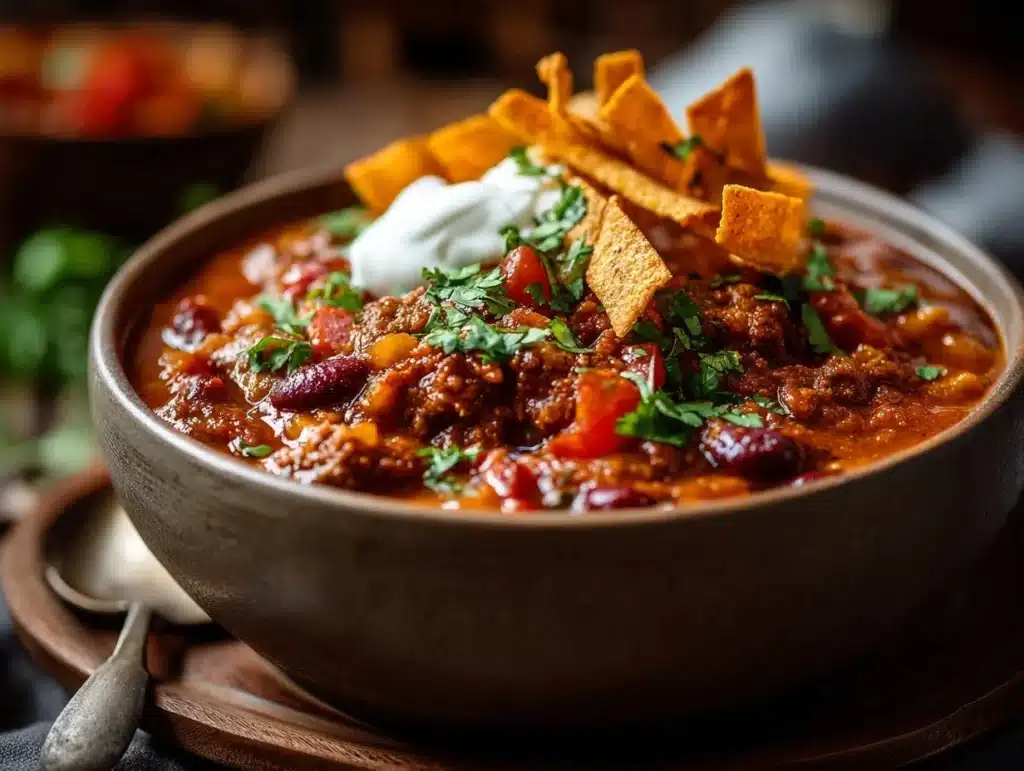 Slow Cooker Pumpkin Chili - featured image