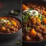 slow cooker pumpkin chili - featured image