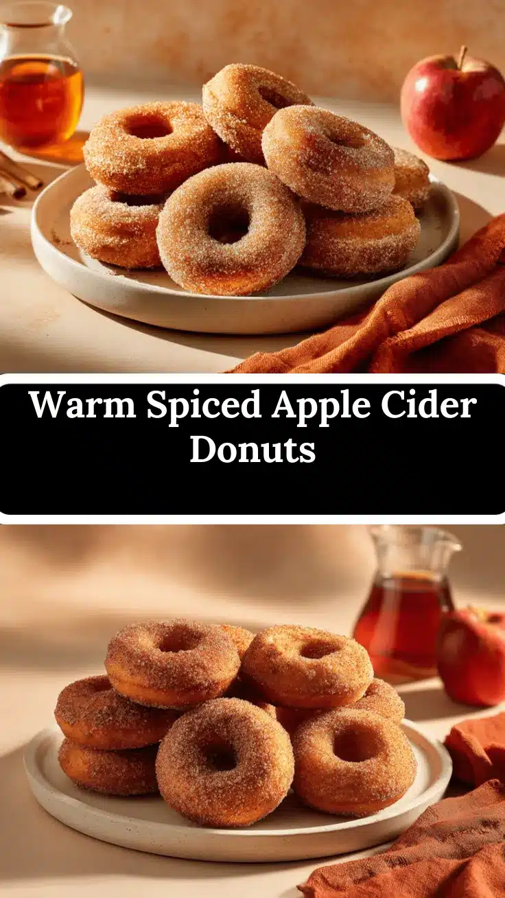spiced apple cider donuts recipe