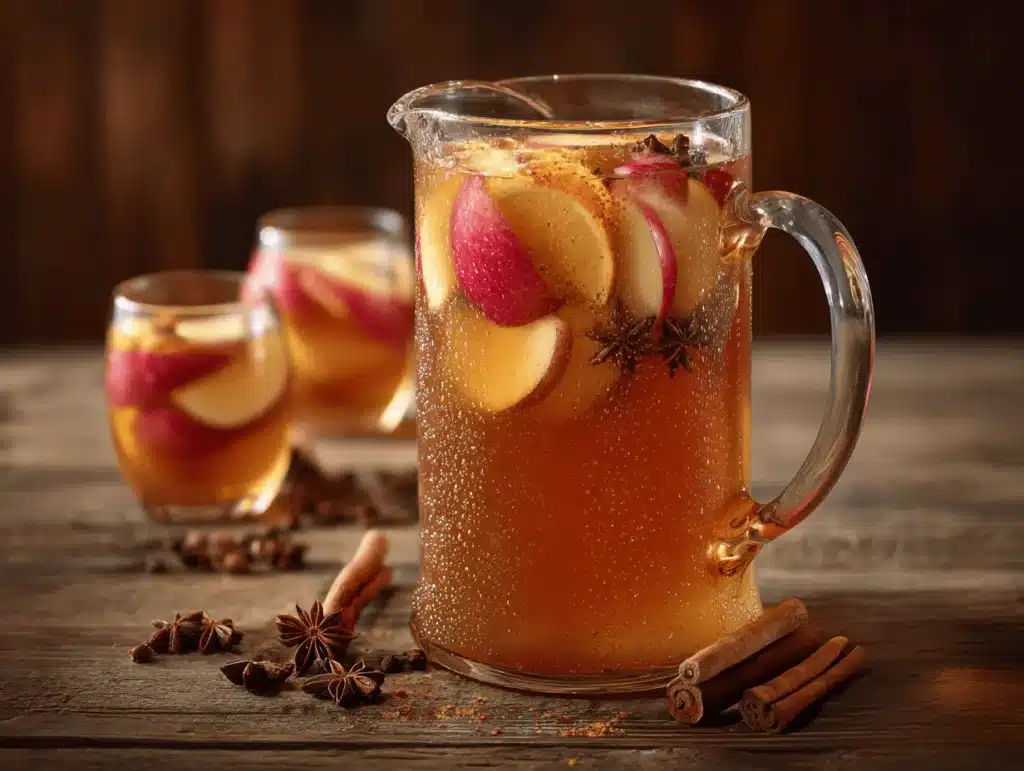 spiced apple cider recipe - featured image